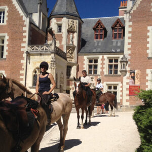 Loire Castles equestrian holidays (France)